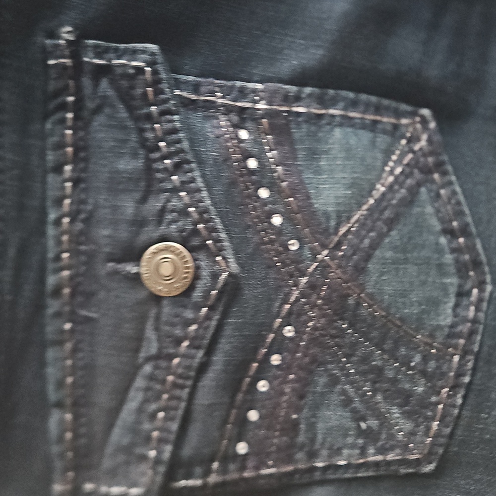 Wallflower Women's Dark Blue Jeans The Luscious Curvy Fit 14 Plus Long - Picture 5 of 9